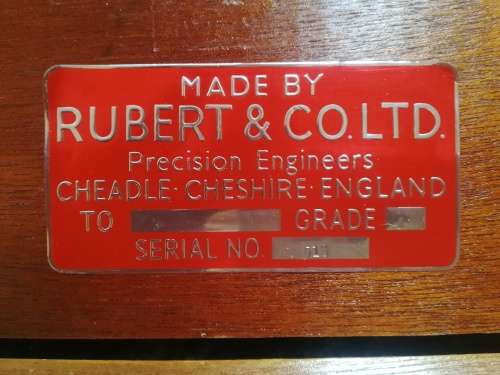 Rubert Machine Finish Gauges